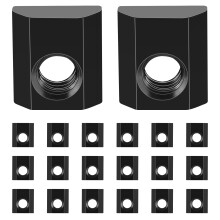 20St Stevige T-Slot Moeren Van Carbon Staal Voor Meubel &