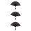 3Pcs Vintage Handheld Folding Fan For Dance Performance Craft 8