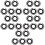 25 Sets Wrench Ring Replacement Clip Impact Friction Retaining Ring 9