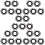 25 Sets Wrench Ring Replacement Clip Impact Friction Retaining Ring 10