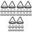 108 Pcs Shaped Paper Clips For Wedding Invitations And Table Cards 5