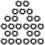 25 Sets Wrench Ring Replacement Clip Impact Friction Retaining Ring 8