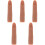 5Pcs Silicone Bendable Nail Practice Finger Model For Acrylic Nails 5