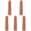 5Pcs Silicone Bendable Nail Practice Finger Model For Acrylic Nails 4