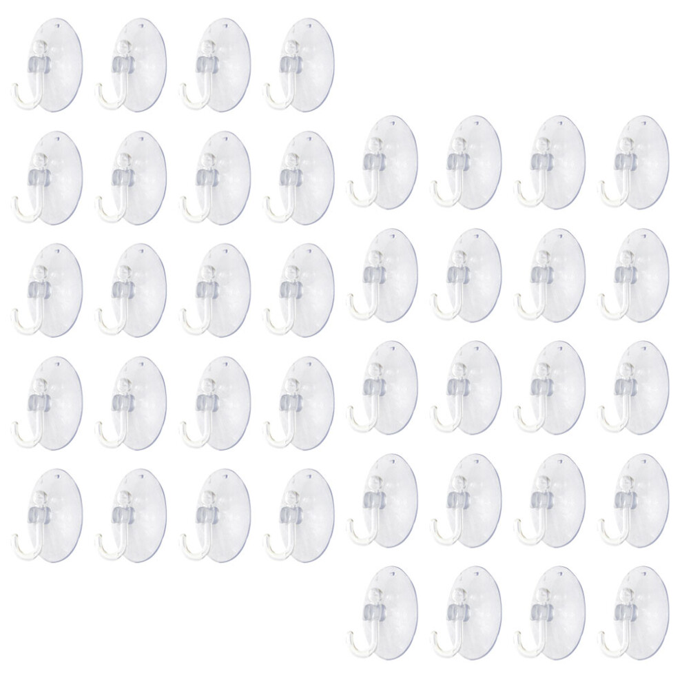 160 Pcs Reusable Suction Hooks For Bathroom Shower Towel Clothes 031862953029