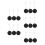 15 Pcs Anti-Theft Retractable Cable Lock For TV Remote Security 8