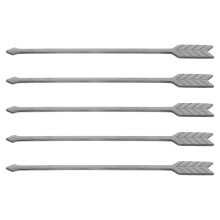 10 Pcs Stainless Steel Fruit Fork Reusable Cocktail Pick
