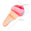 Ice Cream Cone Plush Throw Pillow For Sofa Decoration 2