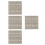 4Pcs Wood-Plastic Flooring Splicing For Balcony Home Decor 7