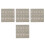 4Pcs Wood-Plastic Flooring Splicing For Balcony Home Decor 5