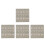 4Pcs Wood-Plastic Flooring Splicing For Balcony Home Decor 8