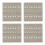 4Pcs Wood-Plastic Flooring Splicing For Balcony Home Decor 9