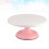 2Pcs Diy Cake Turntable Round Manually Rotating Baking Supply Pink 11