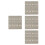 4Pcs Wood-Plastic Flooring Splicing For Balcony Home Decor 6