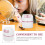 Grafting Eyelash Glue Storage Sealing Jar 6