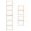 10 Pcs 2 In 1 Wooden Paper Making Screen Mold With Frame 10