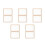 10 Pcs 2 In 1 Wooden Paper Making Screen Mold With Frame 8
