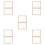 10 Pcs 2 In 1 Wooden Paper Making Screen Mold With Frame 6