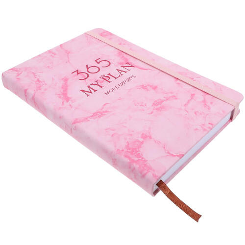 5Pcs Portable Pink Academic Planner Organizer Office Daily Note Book 1