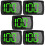 5Pcs Digital Speedometer Multifunctional Car Head Up Display Meter 10