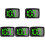 5Pcs Digital Speedometer Multifunctional Car Head Up Display Meter 4