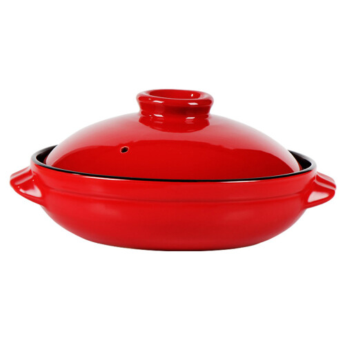 1Pc Ceramic Casserole Pot For Stew And Soup 1