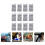 20Pcs Disposable For Travel And Storage (Grey) 8