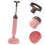 Powerful Drain Toilet Plunger With Holder For Home 9