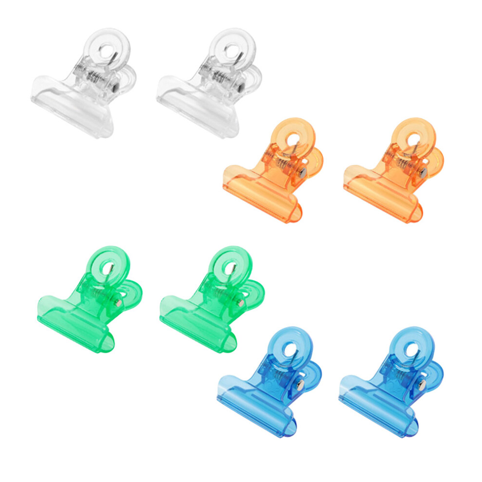 Aboofan 20Pcs Manicure Shaping Clips For Fiber Nail Extensions Transparent