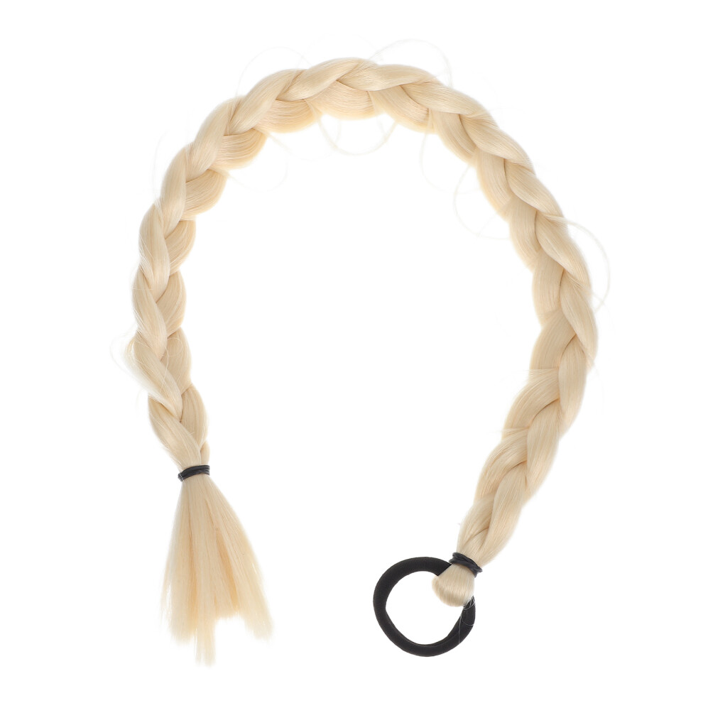 Aboofan Unisex Synthetic Braided Ponytail Extension 24 Inch For Women Natural Look