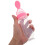 Silicone Bébé Rose Antidéverse Avec 3