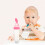Silicone Bébé Rose Antidéverse Avec 5