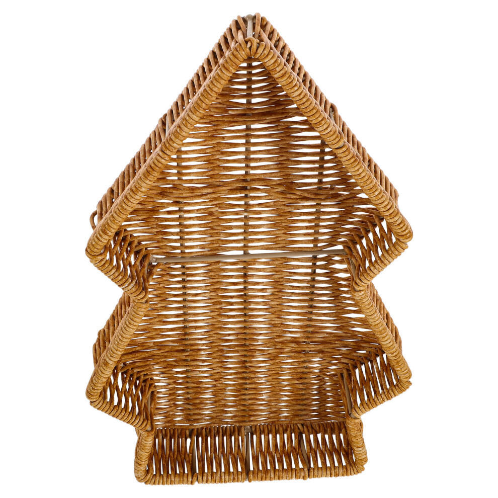 5Pcs Christmas Tree Shaped Serving Platter For Bread Snacks Desserts-image-OPC-PKWWYGN-NEW