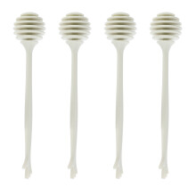 4pcs Simple Honey Stirring Sticks Honey Stir Rods Practical Honey Rods