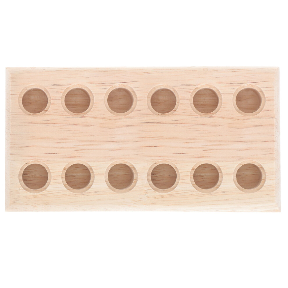 Wooden 12 Hole Pliers Organizer Holder Rack 3352387421853