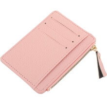 Women Wallet PU Purse With Zipper Credit Card Coin Holder