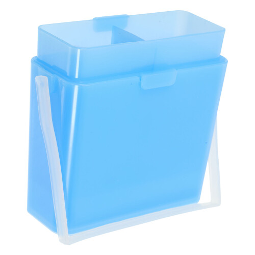 Mlins  Handle Paint Brush Cleaner Artist Container Holder Office Blue
