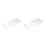 2Pièces Coque Clavier Transparente Accessoire Protège 9