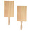 2 Pcs Boards Wooden Pasta Gnocchi Tools Khaki 10