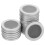 10Pcs Round Iron Empty Case For Candies Cookies With Clear Window 11