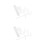 2 Sets Diy Star Wand Making Frame With White Wire Loop For Decorations 8