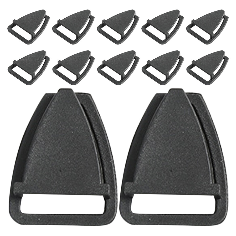 80 Pcs Hard Hat Chin Strap Buckle For Construction 031514429773