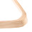 Wooden 9-Ball Triangle Rack For Pool Table Light Yellow 7
