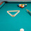 Wooden 9-Ball Triangle Rack For Pool Table Light Yellow 5