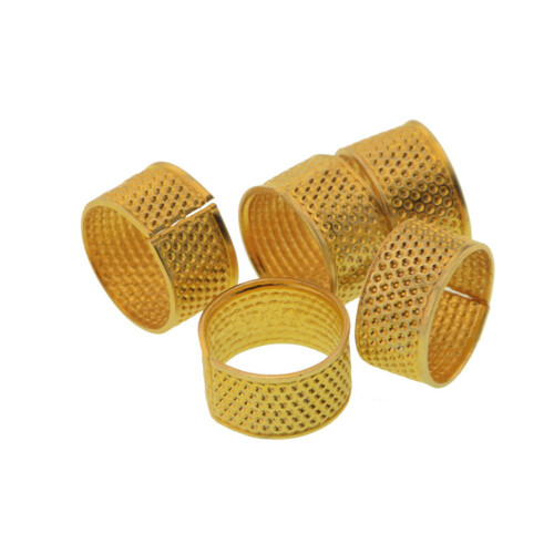 100Pcs Sewing Thimble Finger Protector Skid Resistant Thickened Tool 1