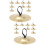 20 Pcs Belly Dancing Finger Cymbals Percussion Instrument 9