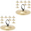 20 Pcs Belly Dancing Finger Cymbals Percussion Instrument 5