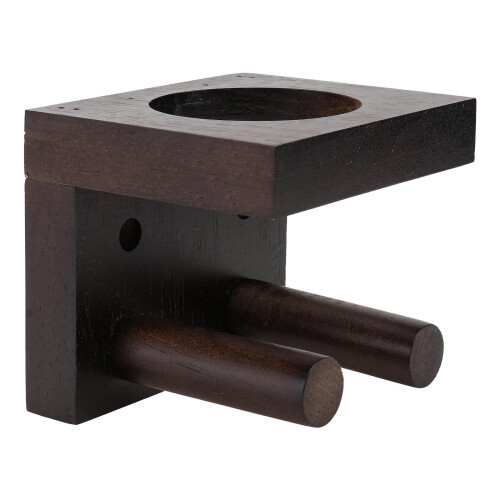 1Pc Wooden Baseball Bat Holder Vertical Bracket Home Rack