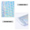 25Pcs Practical Bags Storage Shockproof Pouch 6