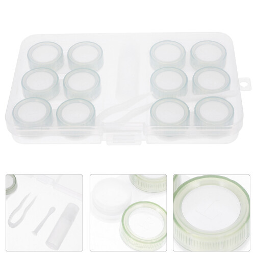 1 Set Colored Case For Travel And Cosmetic Use 2